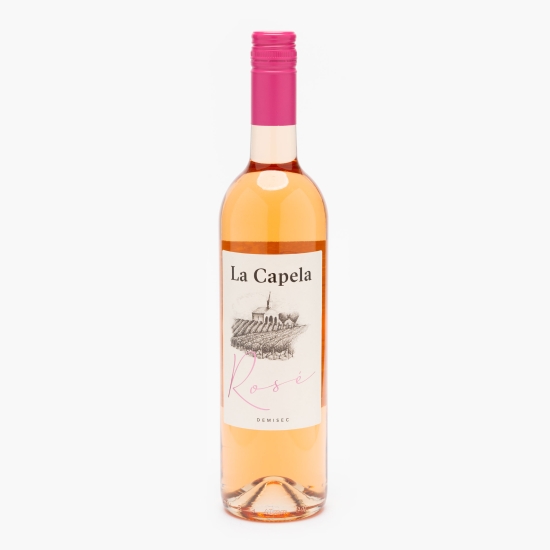 Nachbil Vin rose demisec ECO La Capela Cuvée Selection, 12%, 750ml (cu Genius)