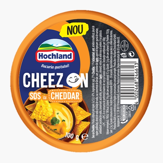 Hochland Sos cu cheddar Cheez On 100g