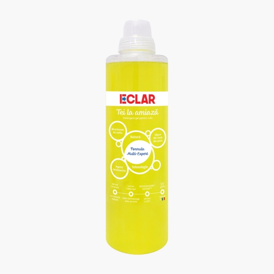 ECLAR Detergent lichid pentru rufe, Tei, 30 spălări, 1.5l (cu Genius)