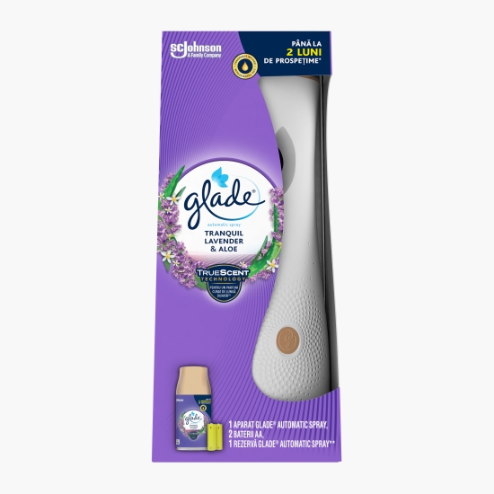 Glade Odorizant automatic spray pentru cameră lavandă 269ml