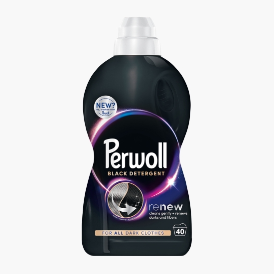 Perwoll Detergent de rufe lichid Renew Black pentru haine negre, 40 spălări, 2l