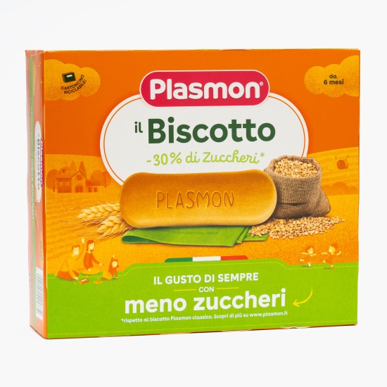 Plasmon Biscuiți 30% zahăr redus, +6 luni, 320g (cu Genius)