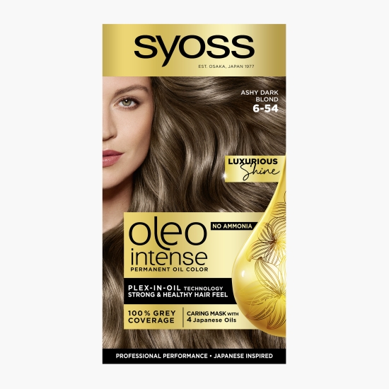 Syoss Vopsea de păr permanentă fără amoniac Oleo Intense, 6-54 blond închis, 115 ml