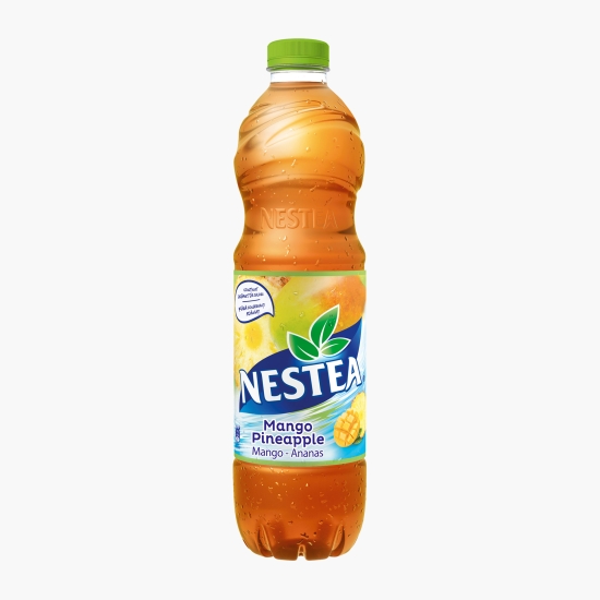 Nestea Băutură necarbogazoasă mango, ananas, ceai negru 1.5l (cu Genius)