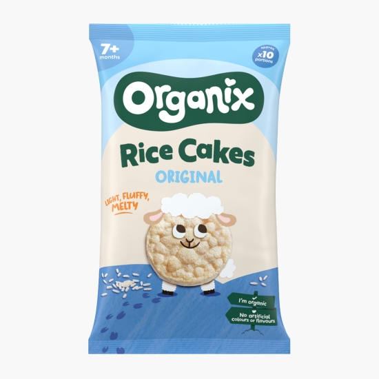 Organix Rondele BIO din orez, 7+ luni, 40g (cu Genius)