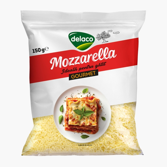 Delaco Mozzarella gourmet răzuită 150g (cu Genius)