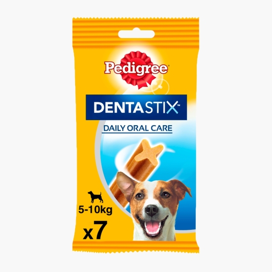 Pedigree Batoane dentare pentru câini de talie mică, 7 buc, 110g, DentaStix (cu Genius)