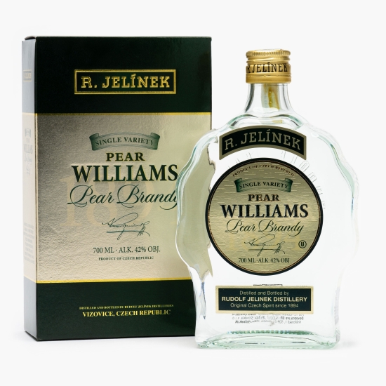 Jelinek Rachiu de pere Wiliams, 42%, 700ml + cutie (cu Genius)