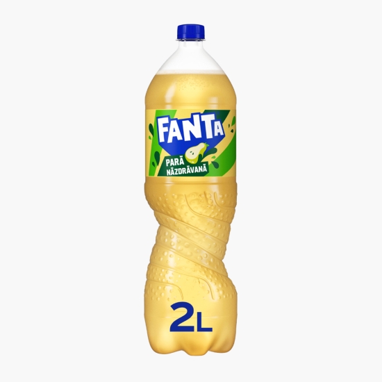 Fanta Băutură carbogazoasă Pară năzdravană cu aromă de pere 2l (cu Genius)