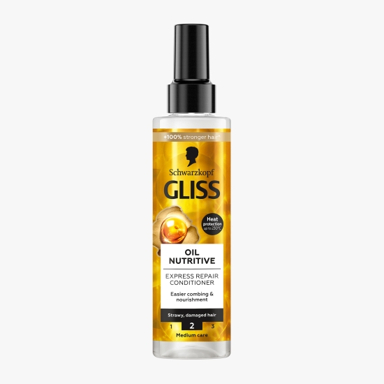 Gliss Balsam spray pentru păr uscat și deteriorat Oil Nutritive 200ml