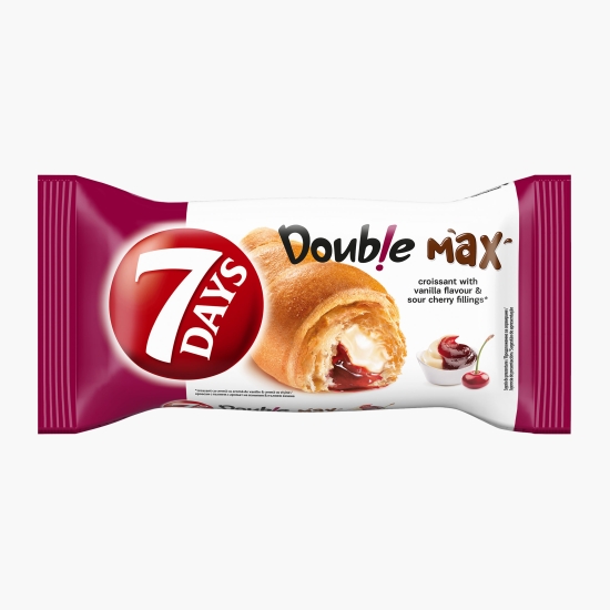 Croissant cu umplutură de cacao & vanilie Double Super Max 110g