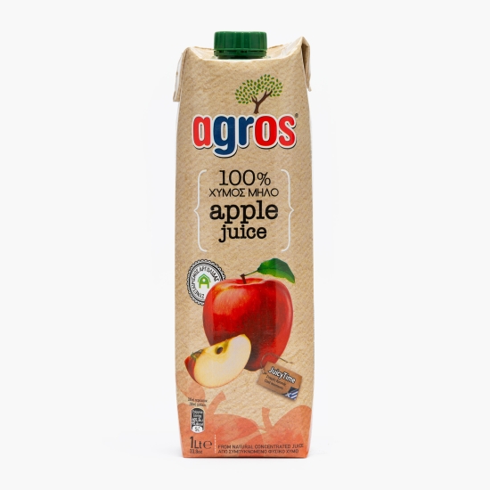 Agros Suc de mere, fără zahăr adăugat 1l