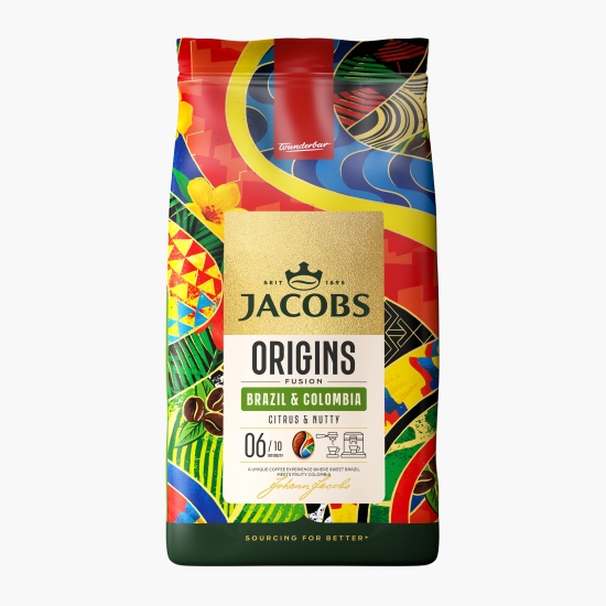 Jacobs Origins Brazil & Columbia 1kg, cafea boabe