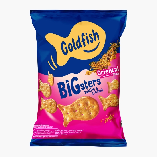Goldfish Snacks peștișori crocanți Oriental Bigsters 80g