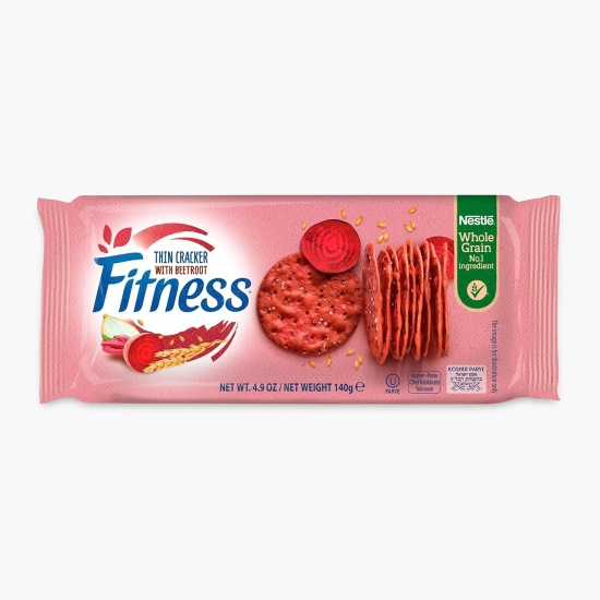 Crackers cu sfeclă roșie 140g - Prospețime și varietate - Freshful.ro