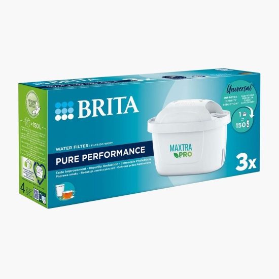 Brita Set 3 filtre Maxtra Pro Pure Performance (cu Genius)