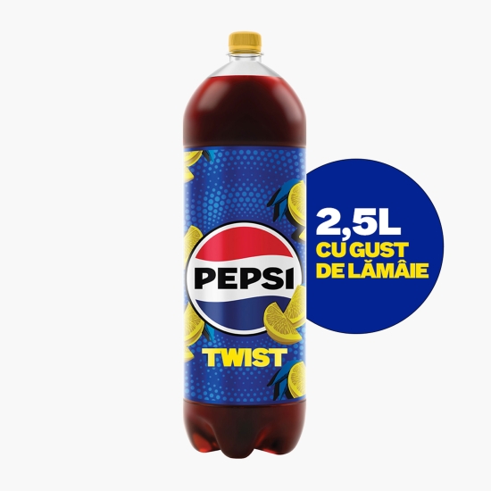Pepsi Băutură carbogazoasă Twist lămâie 2.5l (cu Genius)