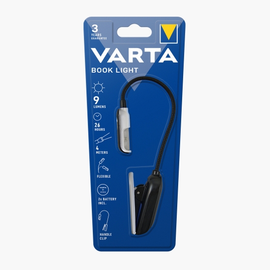 Romania product data sample: Lampă de citit 16618, LED Book Light, 2 x CR2032