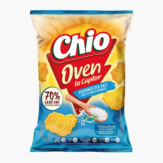 Chio Chipsuri din cartofi cu sare de mare, Oven 100g (cu Genius)