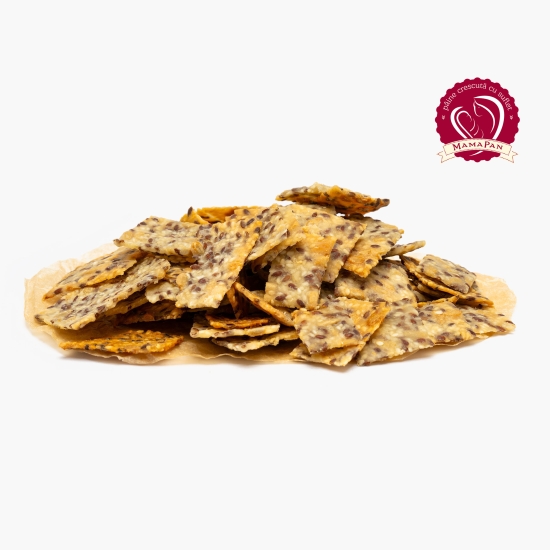 Brutaria Mamapan Biscuiți sărați din făinuri fără gluten 200g (cu Genius)