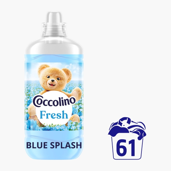 Coccolino Balsam de rufe Blue Splash, 61 spălări, 1.403l (cu Genius)