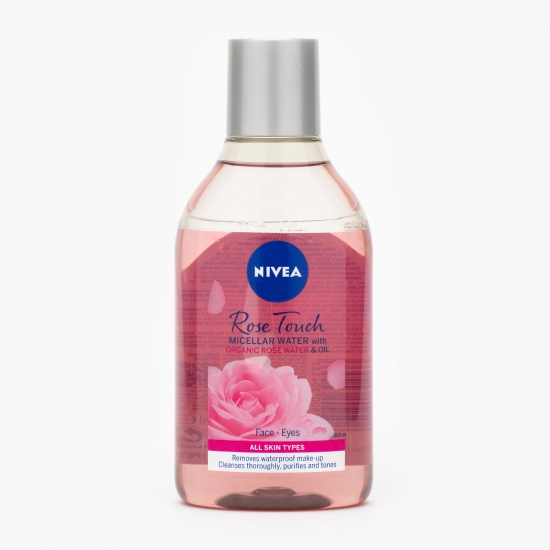 Nivea Apă micelară bifazică cu apă de trandafiri Rose Touch 400ml (cu Genius)