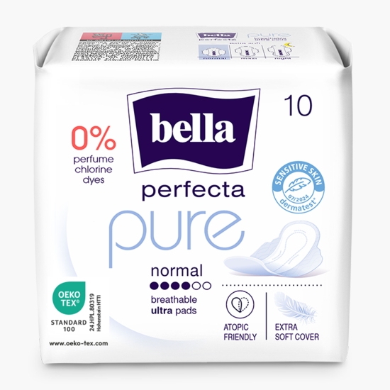 Bella Absorbante Pure Normal igienice, 10 buc