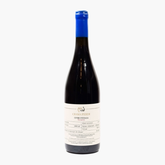 CRAMA FERDI Vin roșu sec Cuvee Pițigaia, 14%, 750ml (cu Genius)