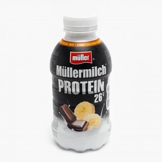 Müller Lapte cu ciocolată și banane 400g