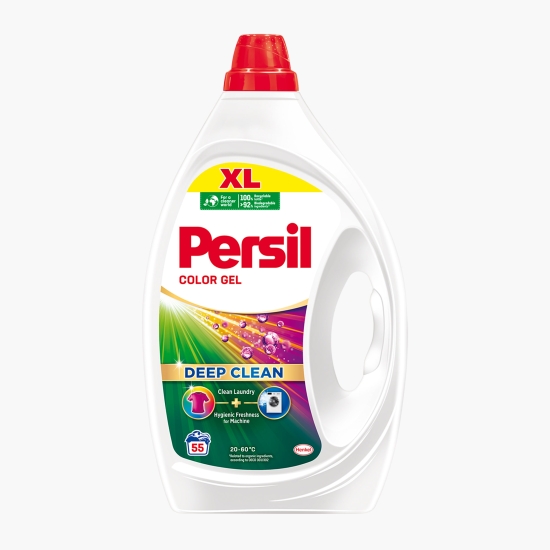 Persil Detergent de rufe lichid Color Gel Deep Clean, 55 spălări, 2.475l