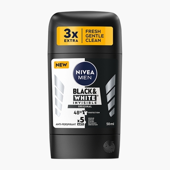 Nivea Deodorant stick Men Black & White Invisible Original 50ml