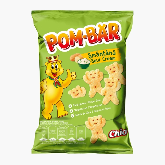 Pom-Bär Snack din cartofi cu gust de smântână 50g