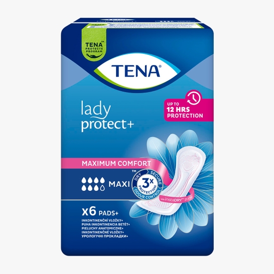 Tena Absorbante incontinență urinară Lady Protect Maxi, 6 buc