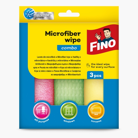 Fino Lavete Trio din microfibră 3 buc (cu Genius)