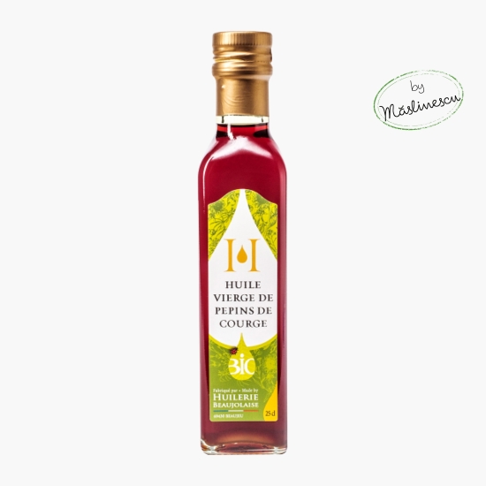Huilerie Beaujolaise Măslinescu - Ulei virgin eco de semințe de dovleac 250ml (cu Genius)