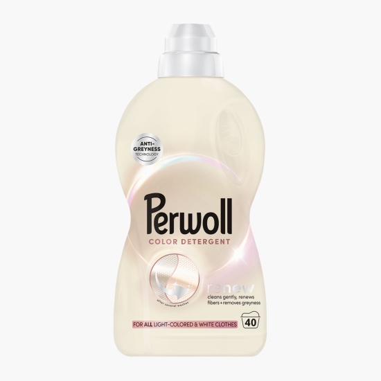 Perwoll Detergent de rufe lichid Light Colors, 40 spălări, 2l