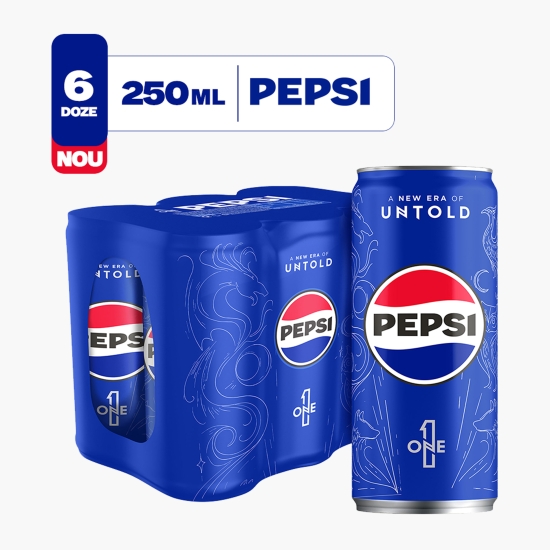 Băutură carbogazoasă Max zero zahăr, doză 6x330ml - Prospețime și