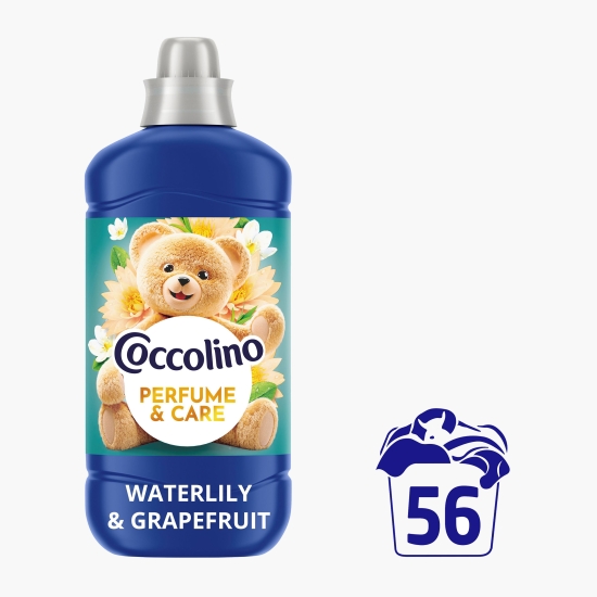 Coccolino Balsam de rufe Waterlily & Grapefruit, 56 spălări, 1.288l