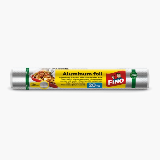 Fino Folie de aluminiu embosată 20m (cu Genius)