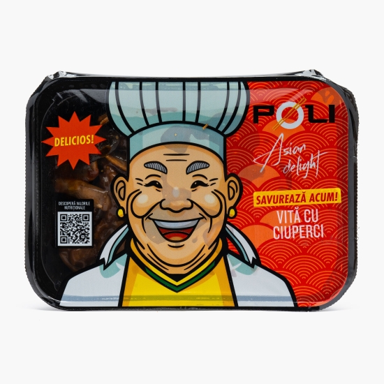 Romania product data sample: Vită cu ciuperci 300g