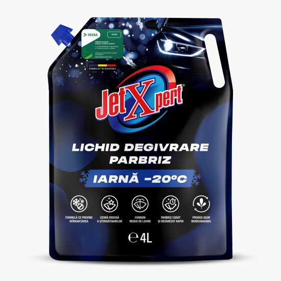 JetXpert Lichid degivrare parbriz -20°C 4l