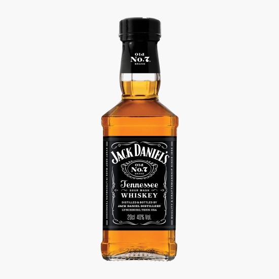 Whiskey Gentleman Jack, 40%, 0.7l + 2 pahare - Prospețime și
