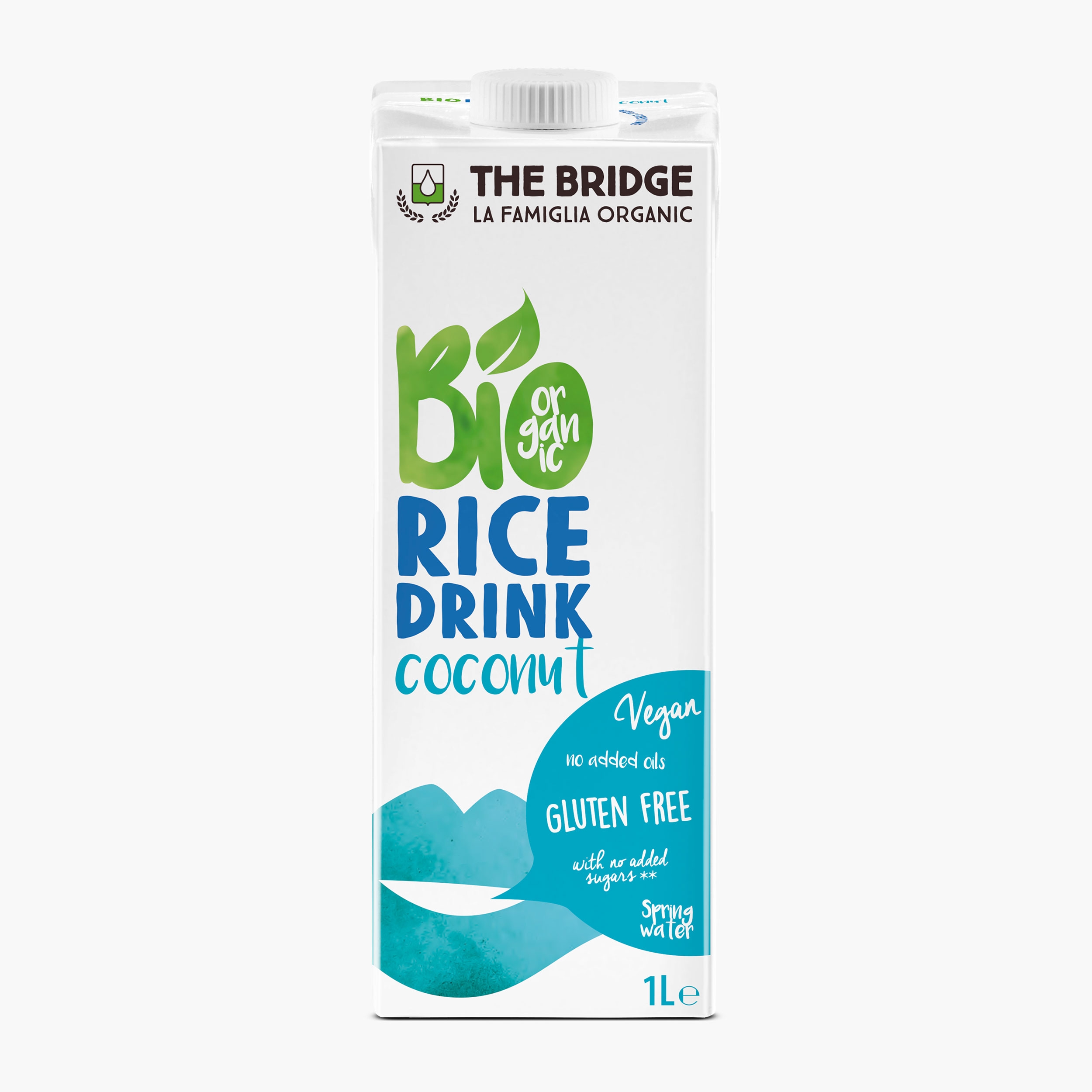 Băutură ecologică din cocos fără gluten și fără zahăr adăugat 1l