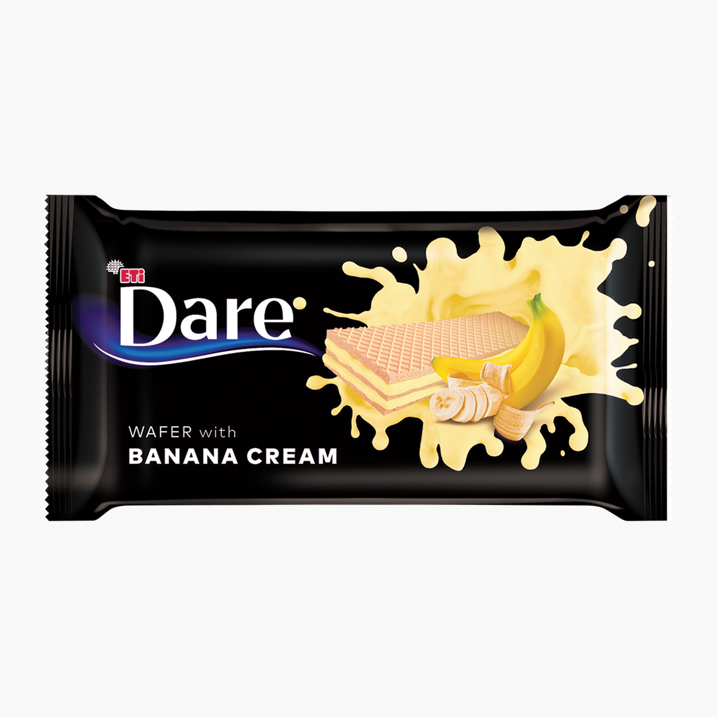 Napolitană cu cremă de banane, 120g - Prospețime și varietate
