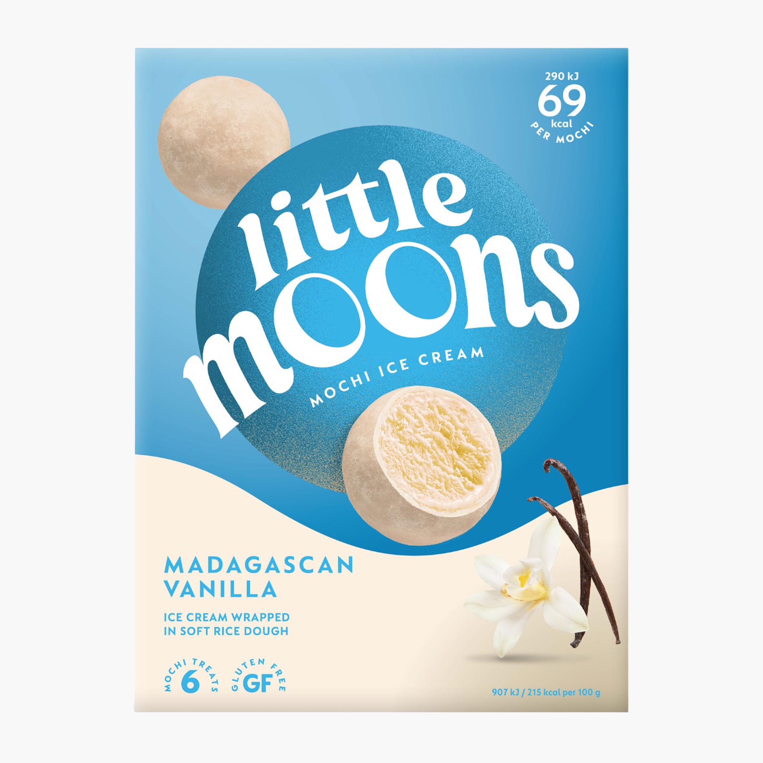 Mochi glace - desert japonez cu înghețată de vanilie 140g