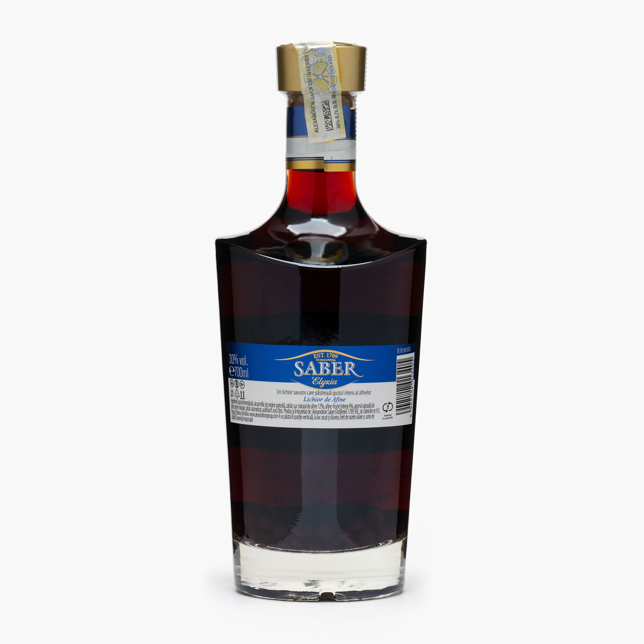 Lichior de afine, 30%, 0.7l - Prospețime și varietate - Freshful.ro