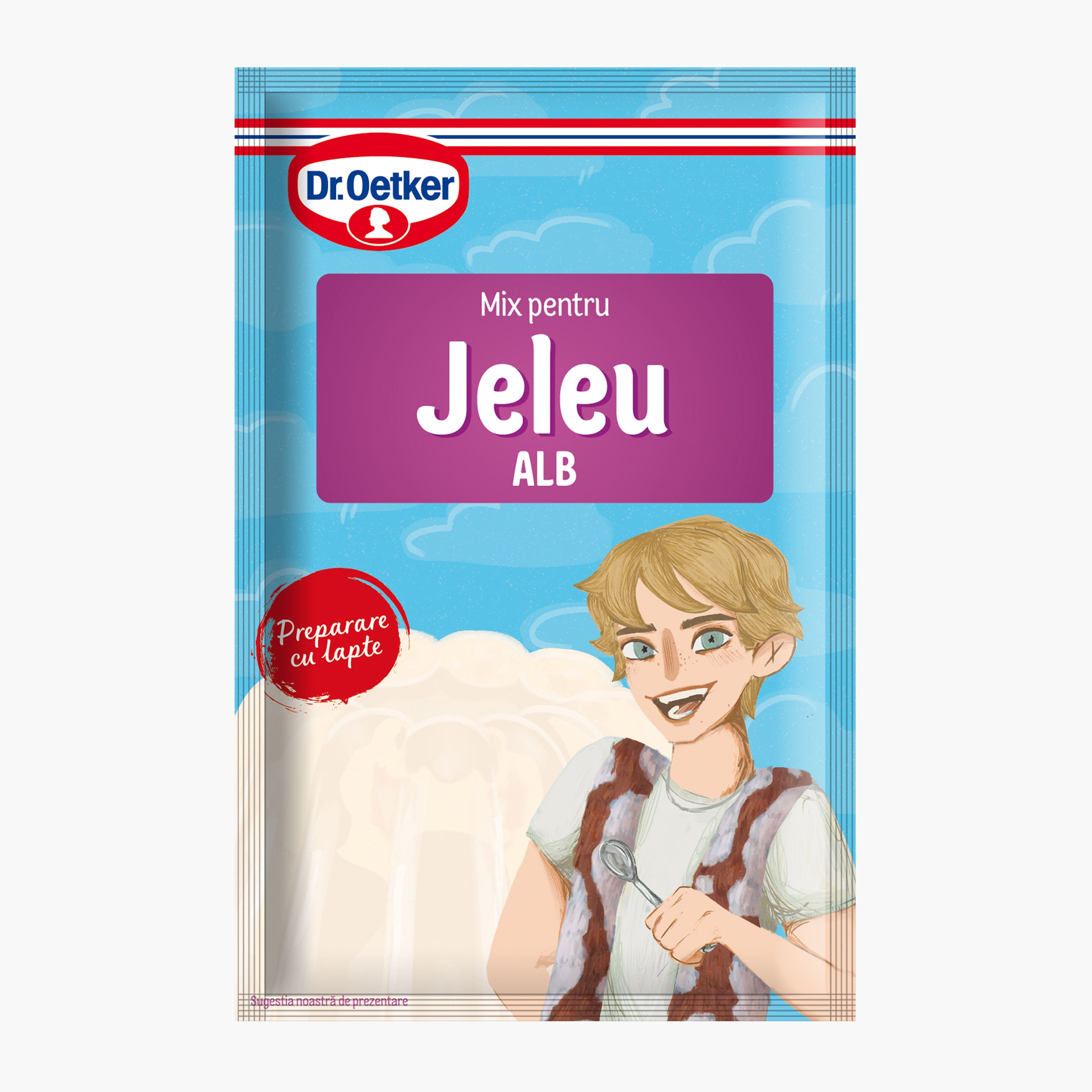 Mix pentru jeleu alb 45g - Prospețime și varietate - Freshful.ro
