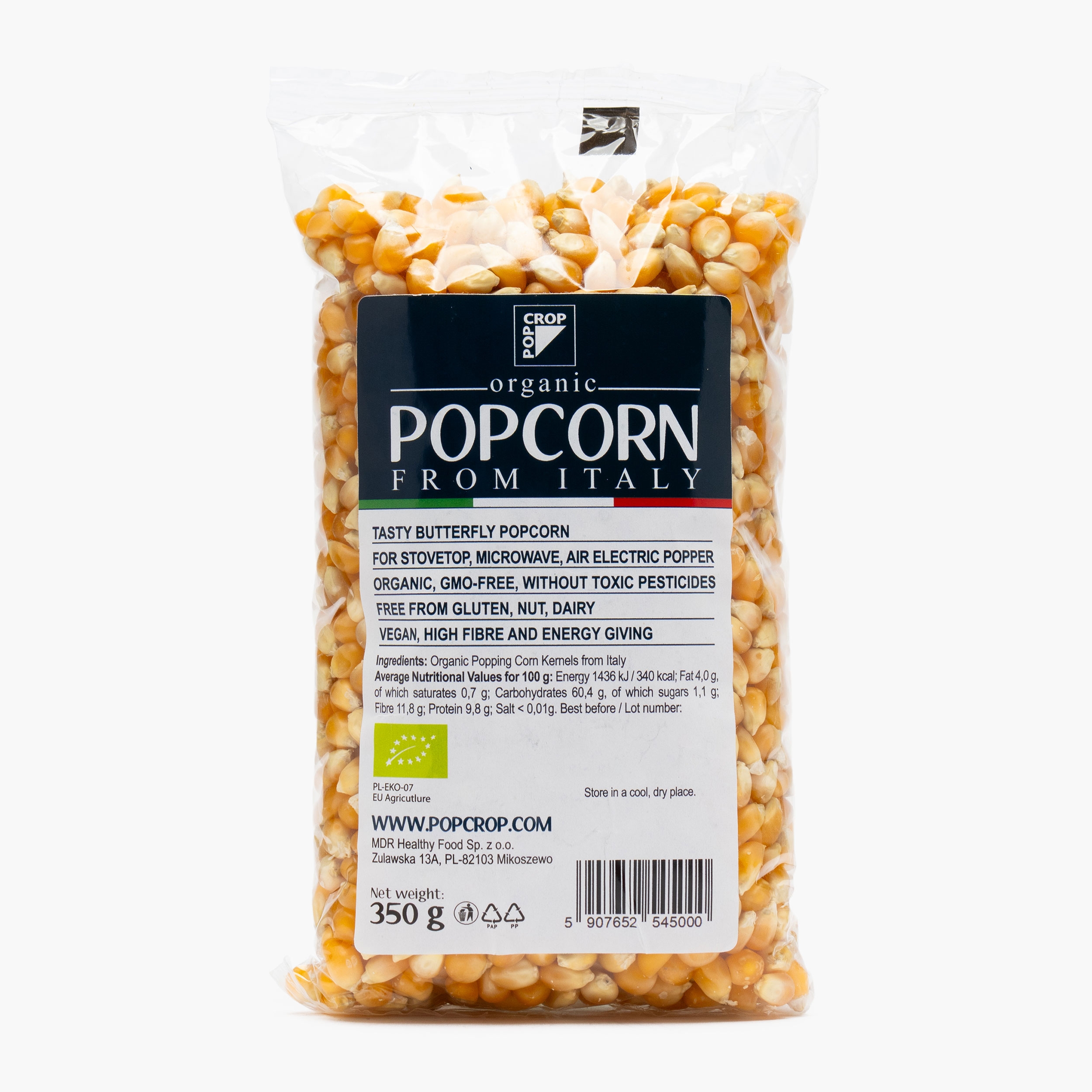Porumb pentru popcorn eco 350g - Prospețime și varietate - Freshful.ro