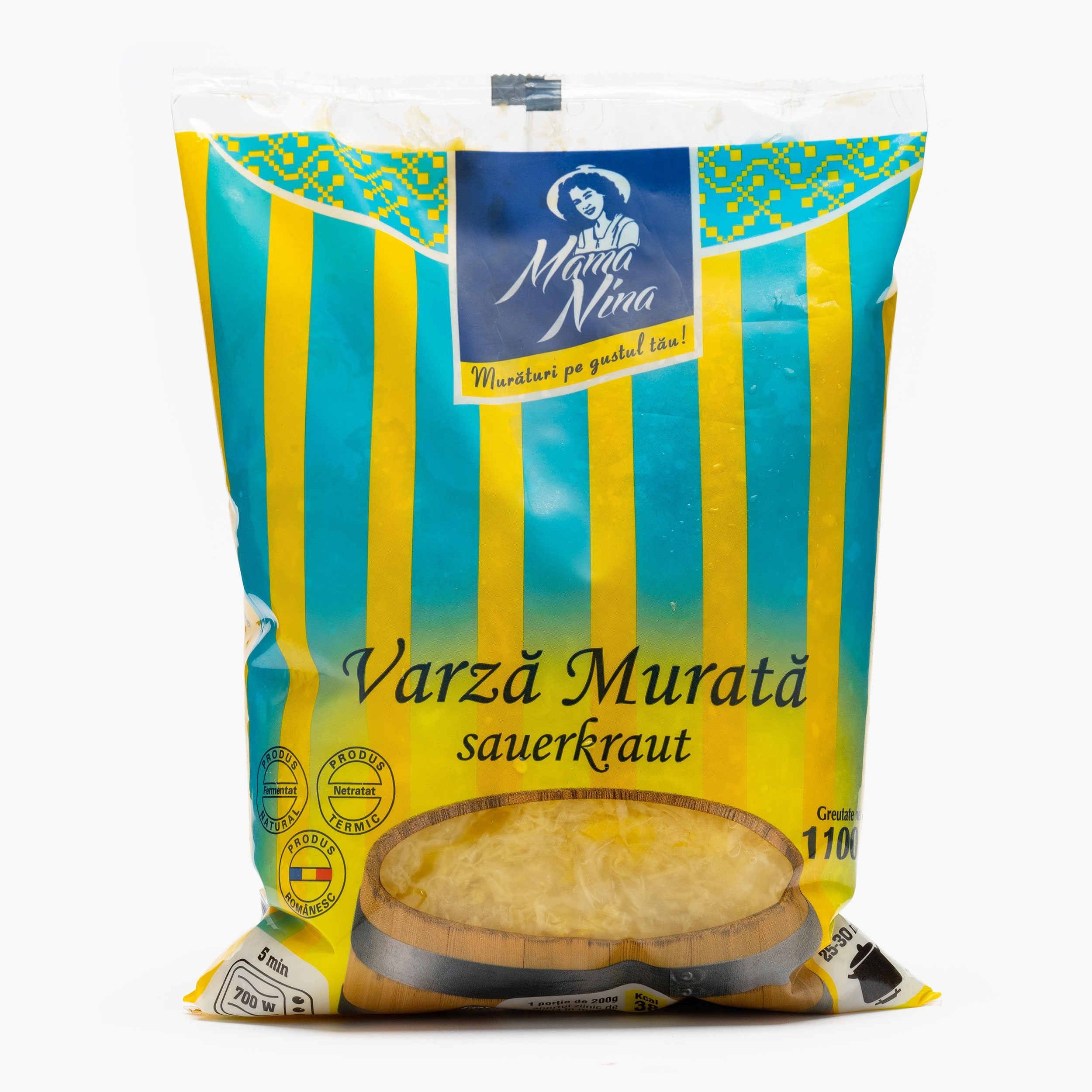 Varză murată, tocată 1.1kg - Prospețime și varietate - Freshful.ro