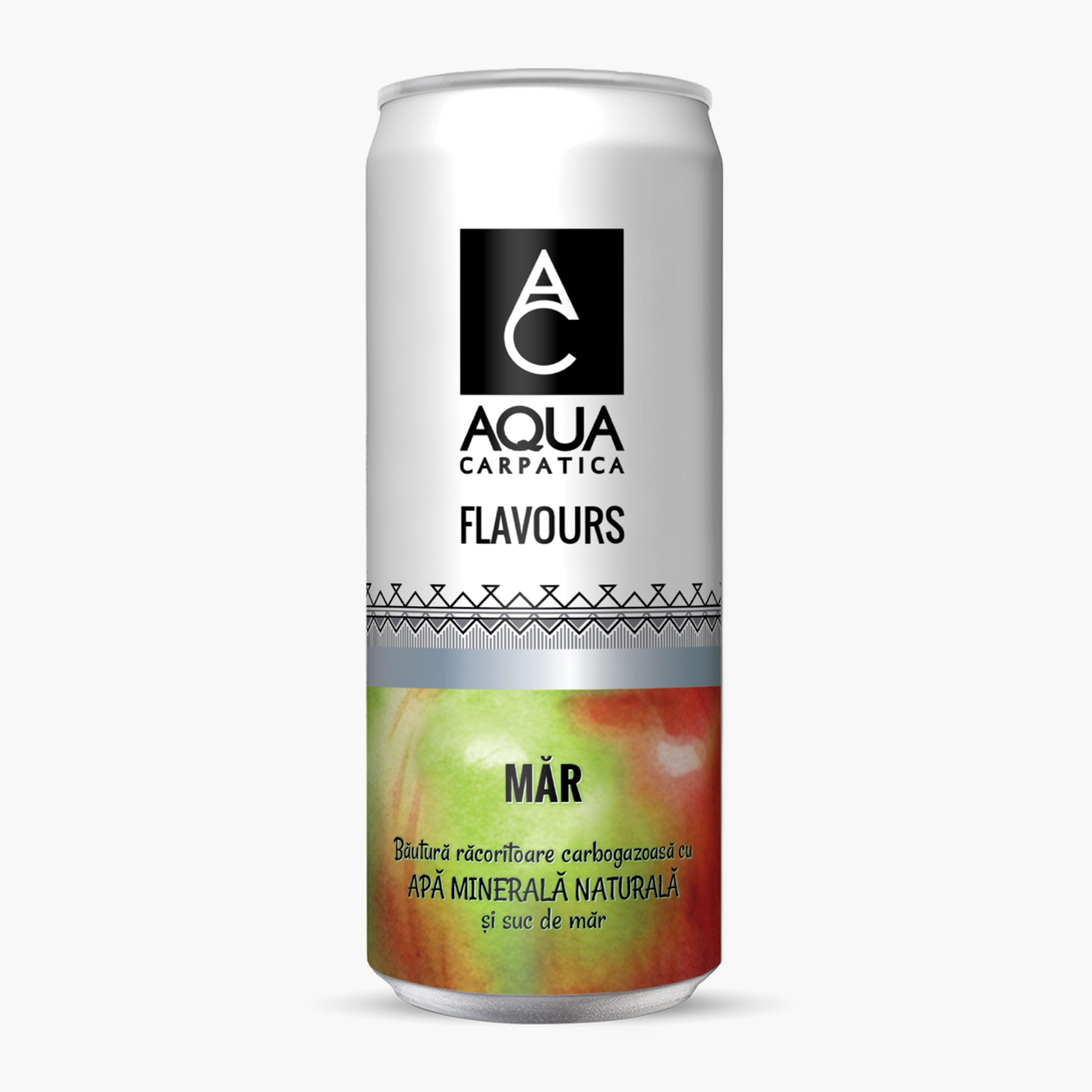 Apă minerală aromatizată grapefruit roz, doză 330ml - Prospețime